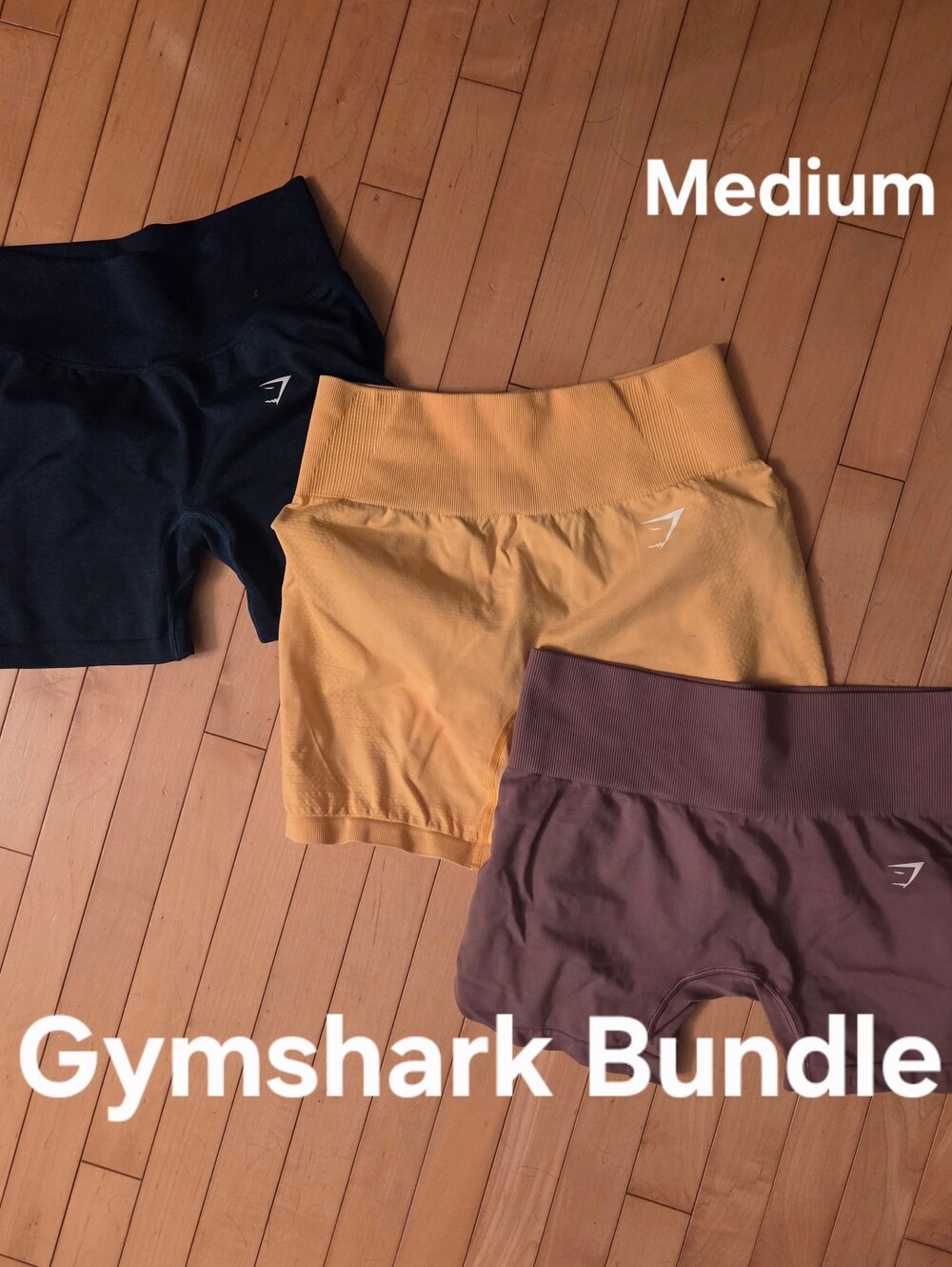 Gymshark Bundle - 3 Shorts Sz Medium